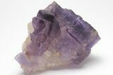 Purple Cubic Fluorite Crystal Cluster- Cave-In-Rock #208828-1